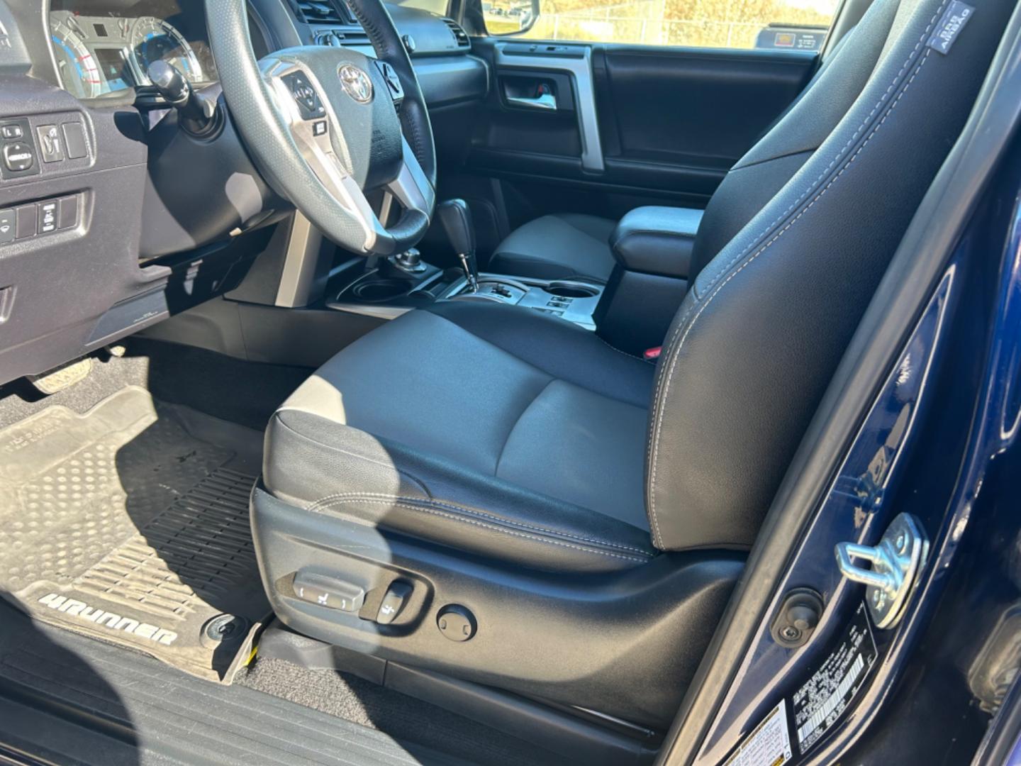 2019 Blue /BLACK Toyota 4Runner SR5 4WD (JTEBU5JR6K5) with an 4.0L V6 DOHC 24V engine, 5A transmission, located at 3030 CY Ave, Casper, WY, 82604, (307) 265-3830, 42.827816, -106.357483 - WIth 17-inch alloy wheels, skid plates, and a full size spare tire, you are ready for those off road adventures! 8 way driver's power seat, means you can also be comfortable while doing it. Let us know if you want to come check out this beauty. With her deep blue, she just shines in the sunlight. - Photo#7